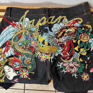 RARE Vintage NWT Ed Hardy by Christian Audigier - Dark Wash‎ ‘Japan’